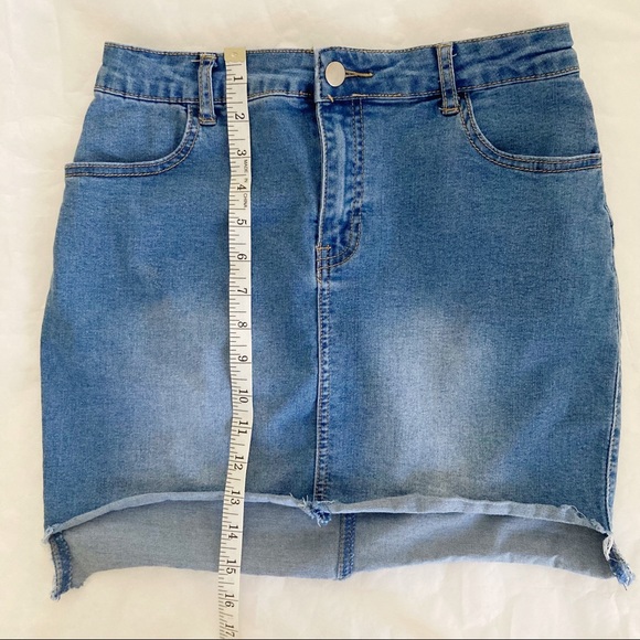 Forever 21 Stretch Denim Skirt - Picture 8 of 10